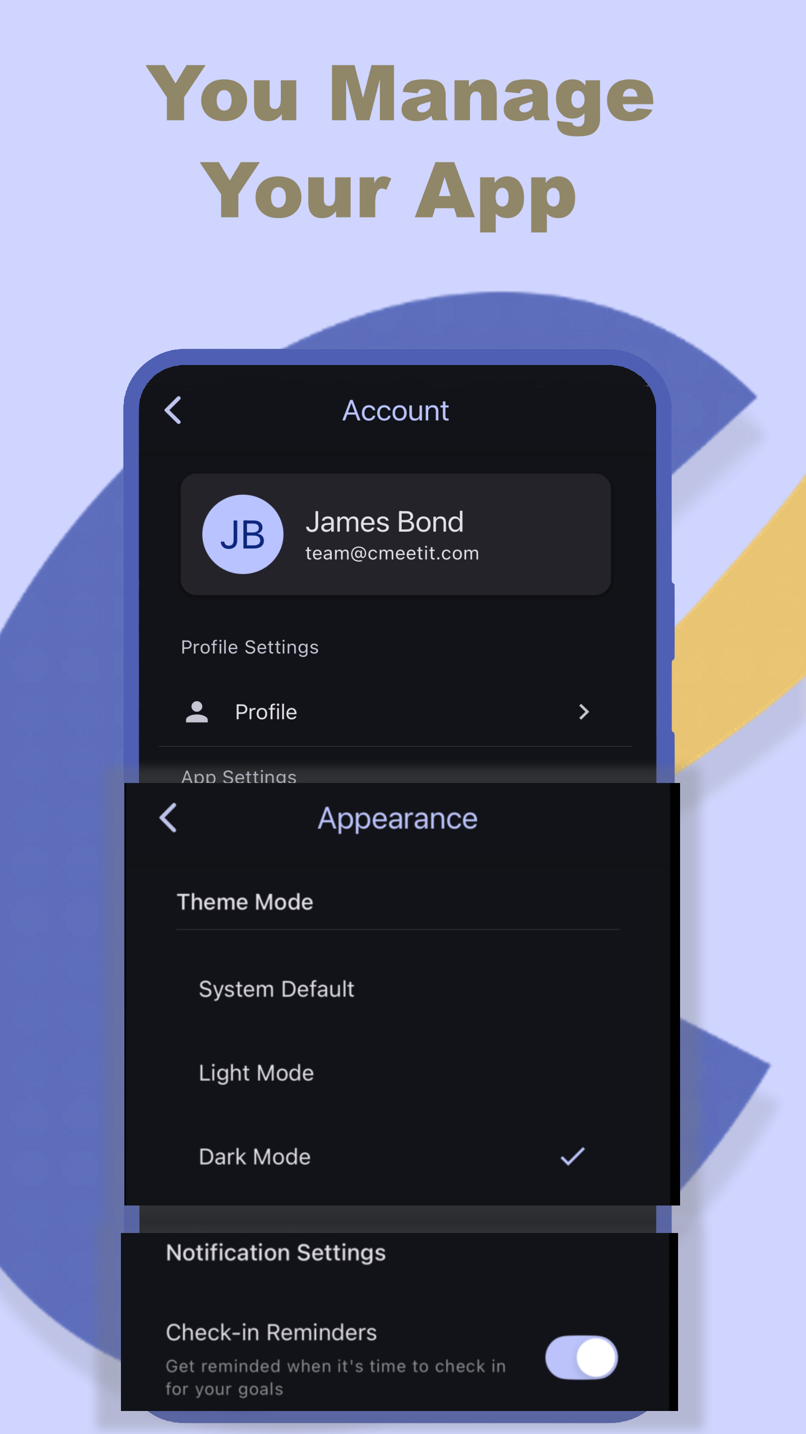 C'Meet It progress sharing features